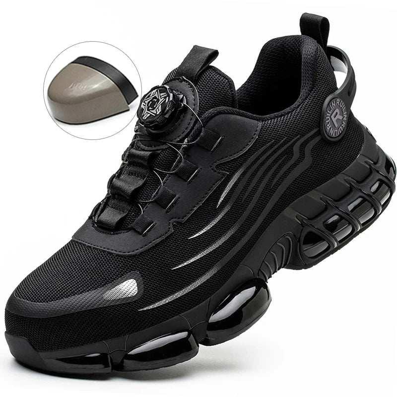 Indestructible Steel Toe Safety Shoes
